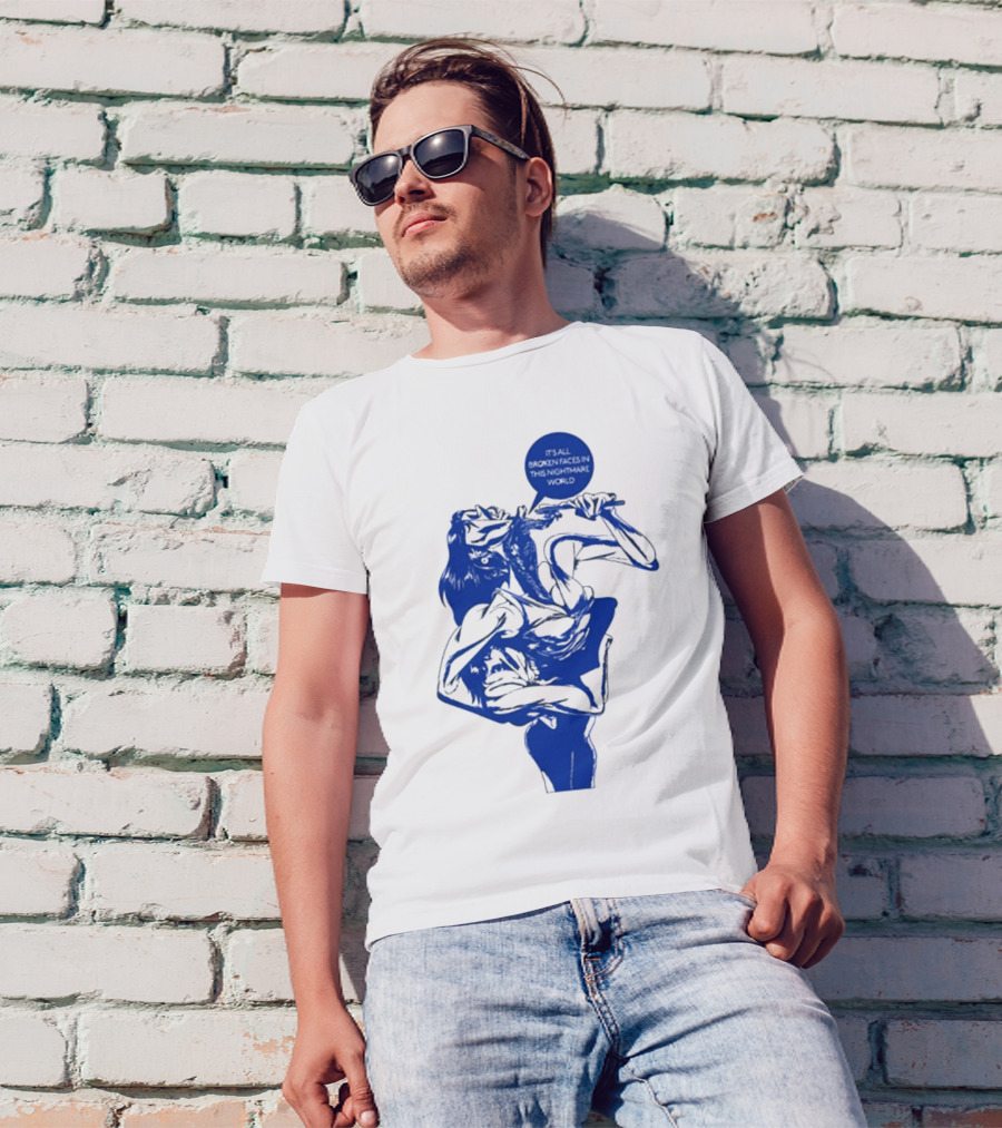 Chat Pile Broken Faces Nightmare World T-Shirt
