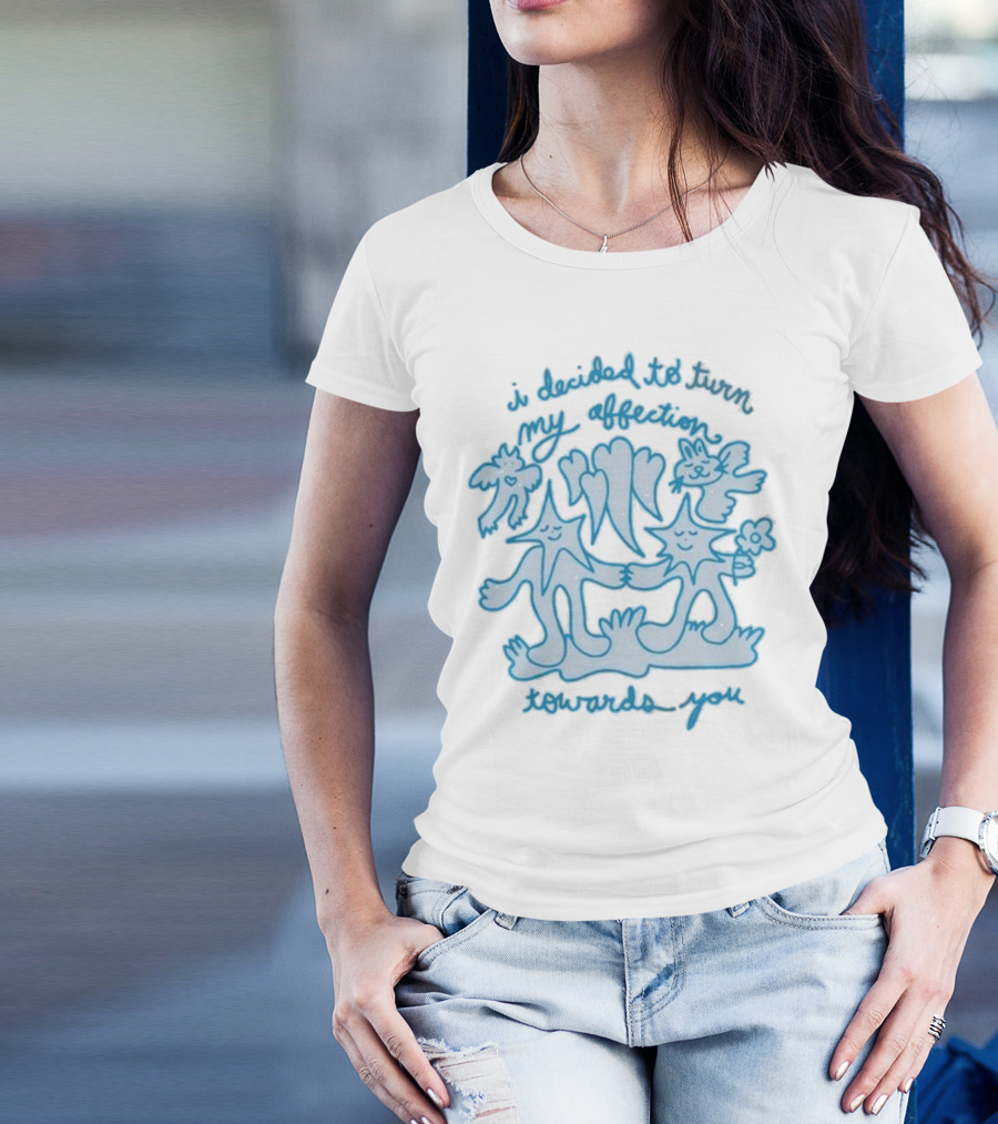 Cavetown I Decided To Turn My Affection Towards You Whimsical Characters And Hearts T-Shirt
