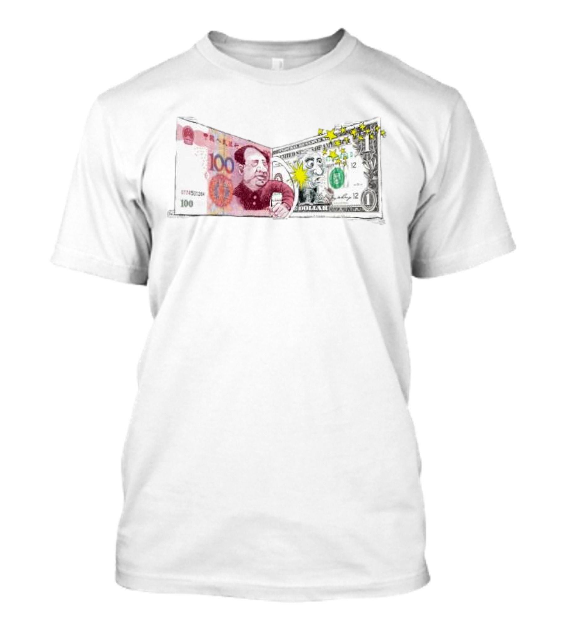 China Yuan Vs US Dollar Trade War Tariff Clash T-Shirt