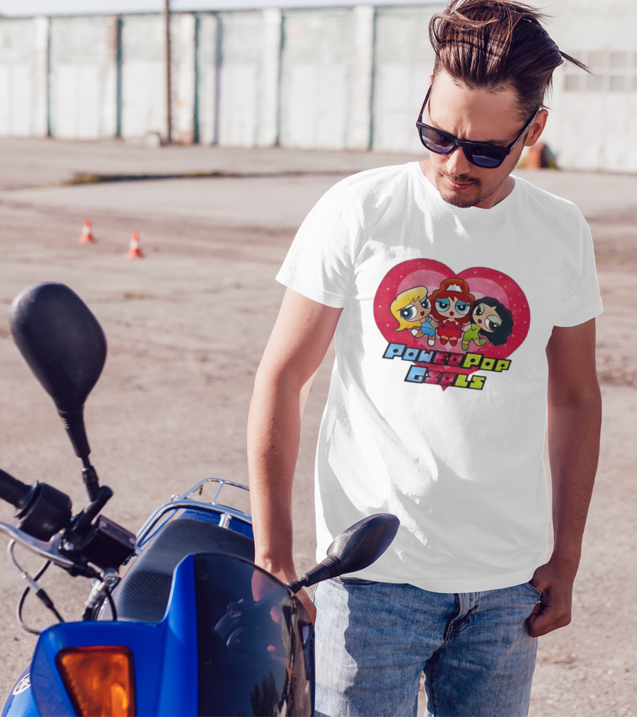 Chappell Roan Power Pop Girls Heart Cartoon Trio T-Shirt