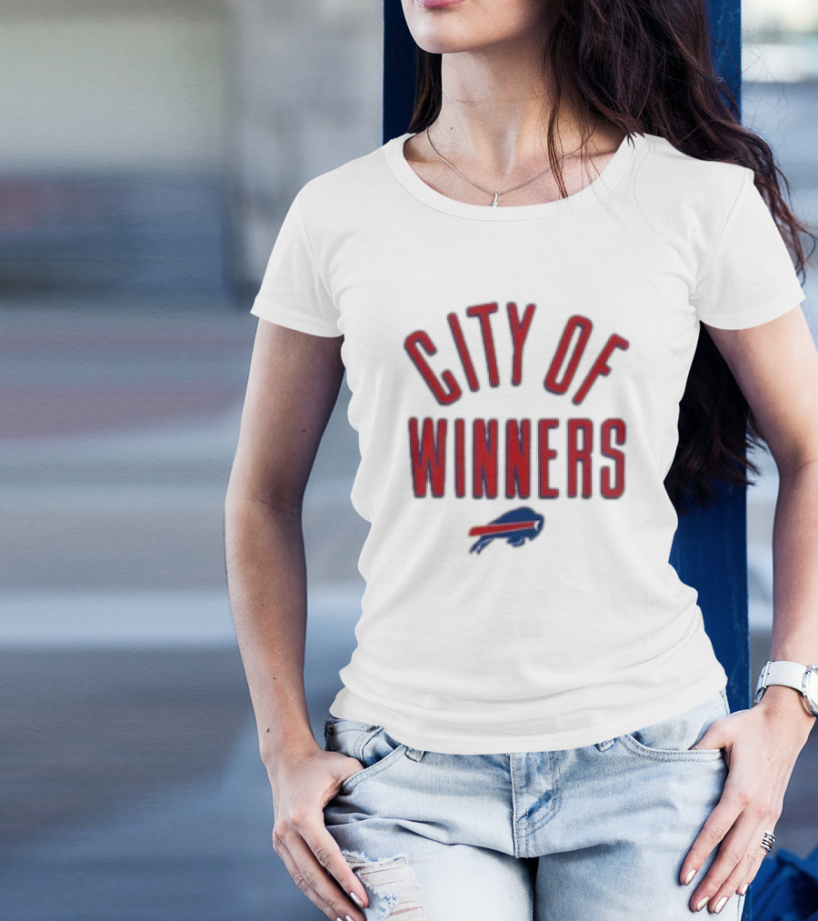 City Of Winners Buffalo Bills Football Team Merchandise T-Shirt