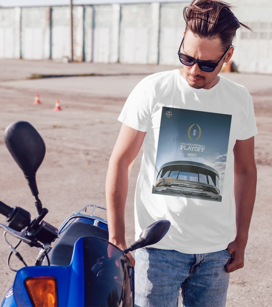 College Football Playoff 2027 Las Vegas Welcome To Allegiant Stadium T-Shirt