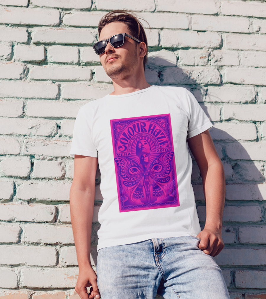 Colour Haze Vera Groningen Netherlands Feb 20 2025 Josiah The Rubber Snake Charmers T-Shirt