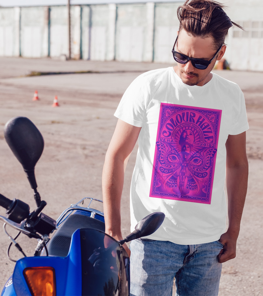 Colour Haze Vera Groningen Netherlands Feb 20 2025 Josiah The Rubber Snake Charmers T-Shirt