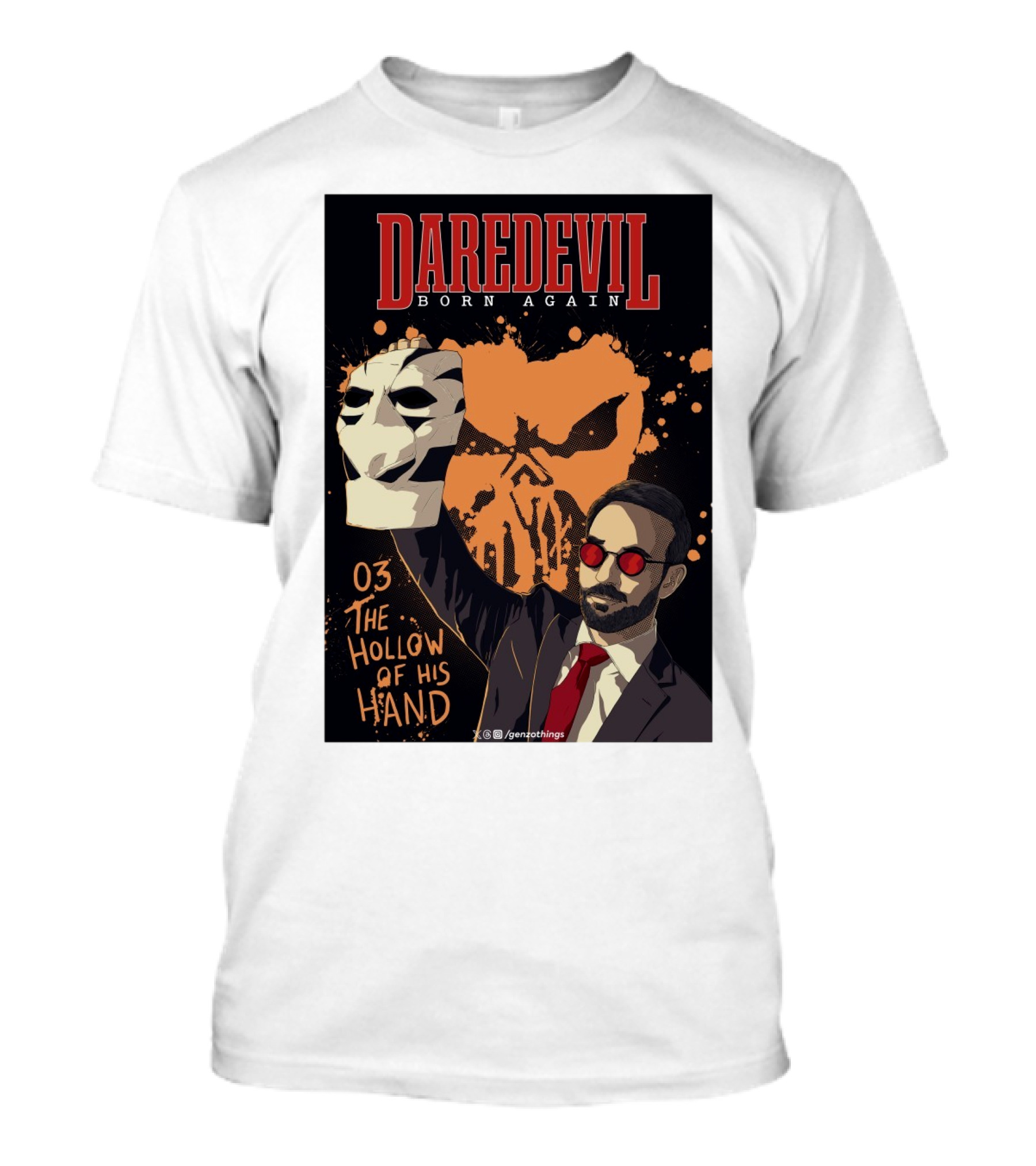 Daredevil Born Again 03 The Hollow Of His Hand T-Shirt