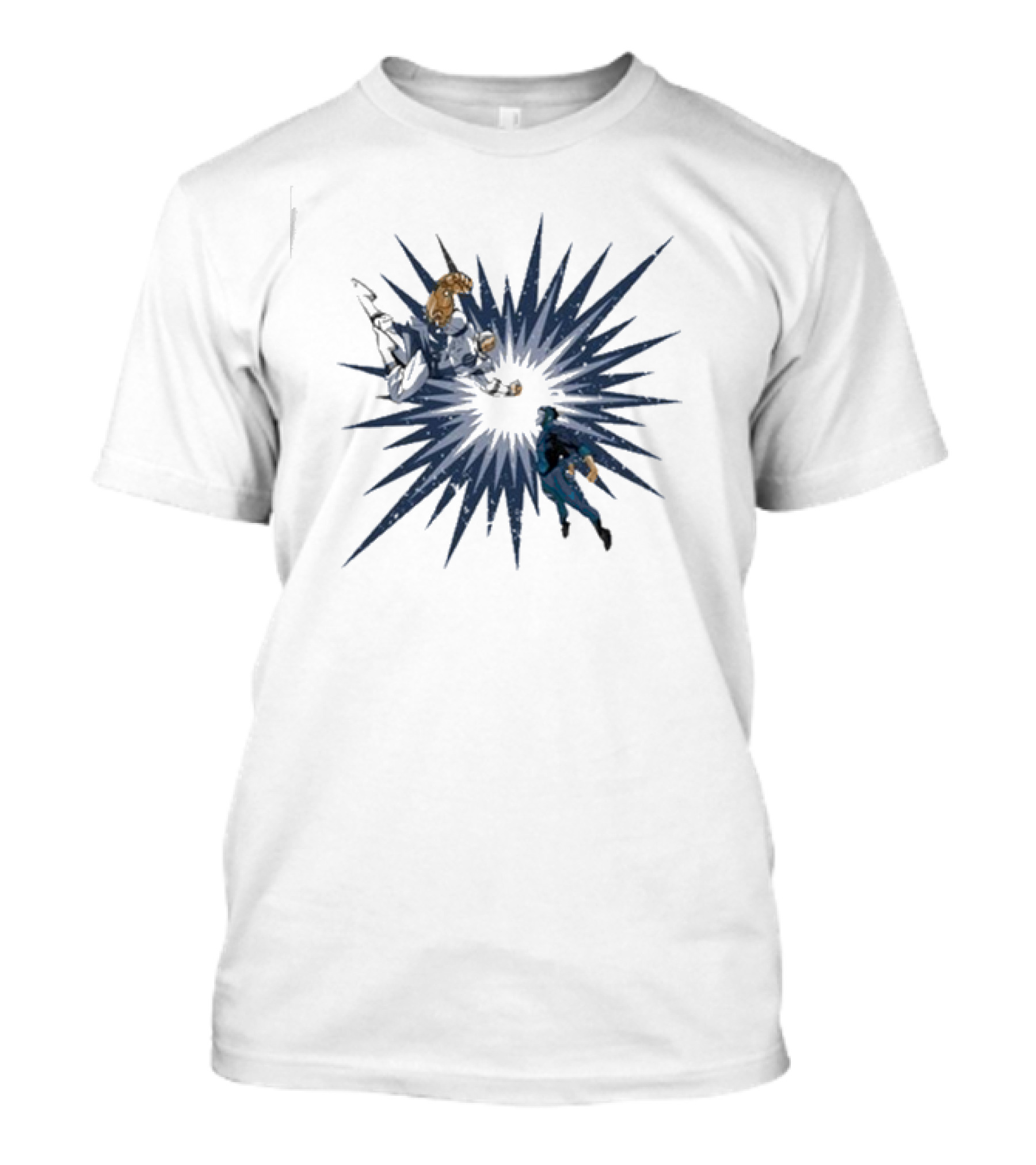 Conquest Invincible S3 Ep 8 Superhero Battle Burst T-Shirt