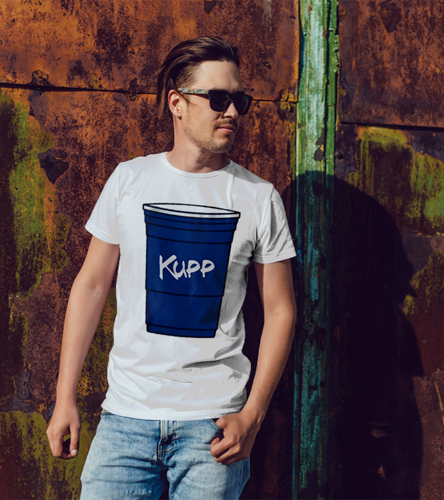 Cooper Kupp Seattle Kupp Blue Cup T-Shirt