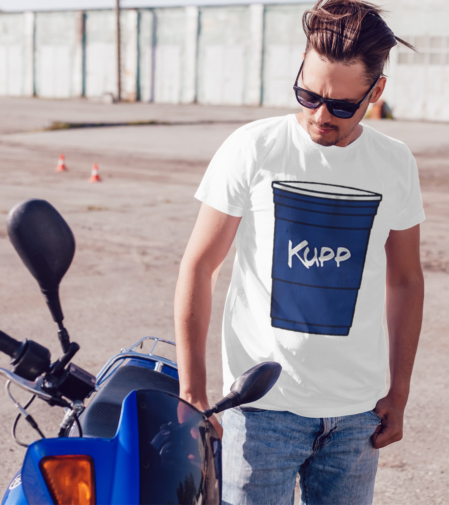 Cooper Kupp Seattle Kupp Blue Cup T-Shirt
