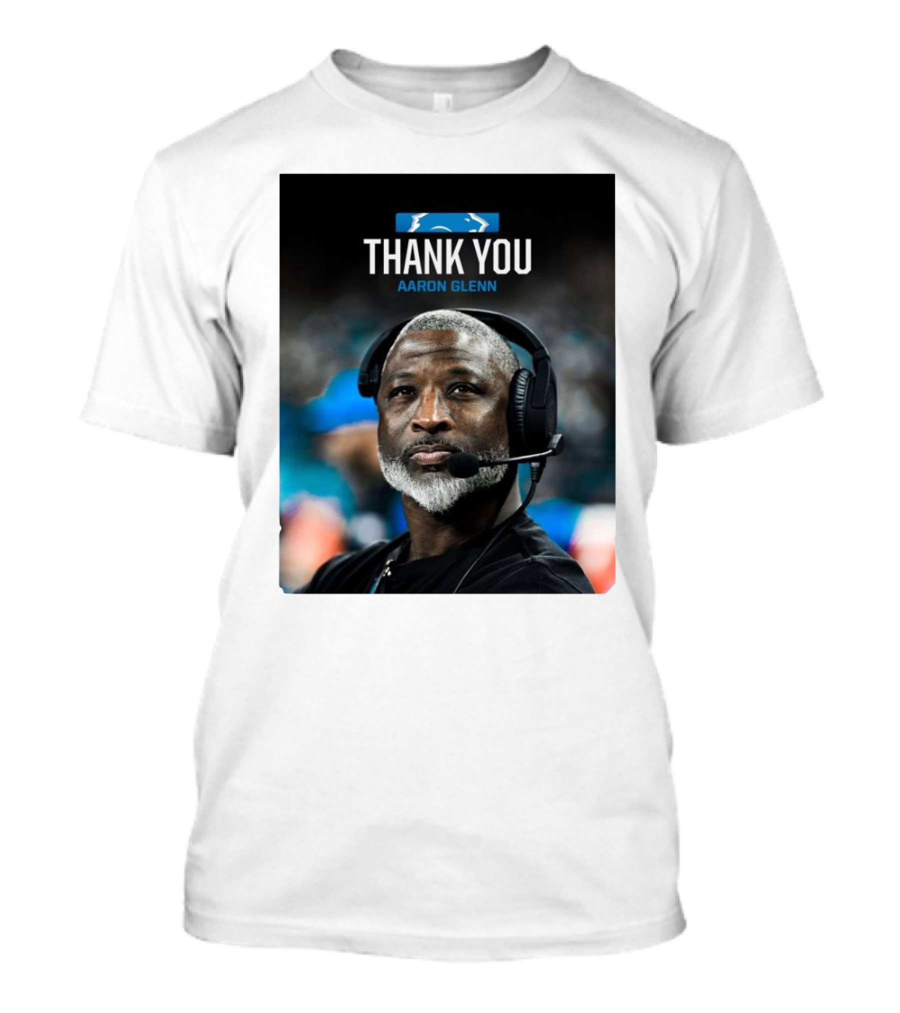 Thank You Aaron Glenn Detroit Lions Coach T-Shirt