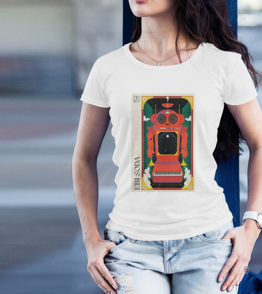 Ebi Soda Robot Warsaw Jassmine Bar Tour Feb 1 2025 T-Shirt