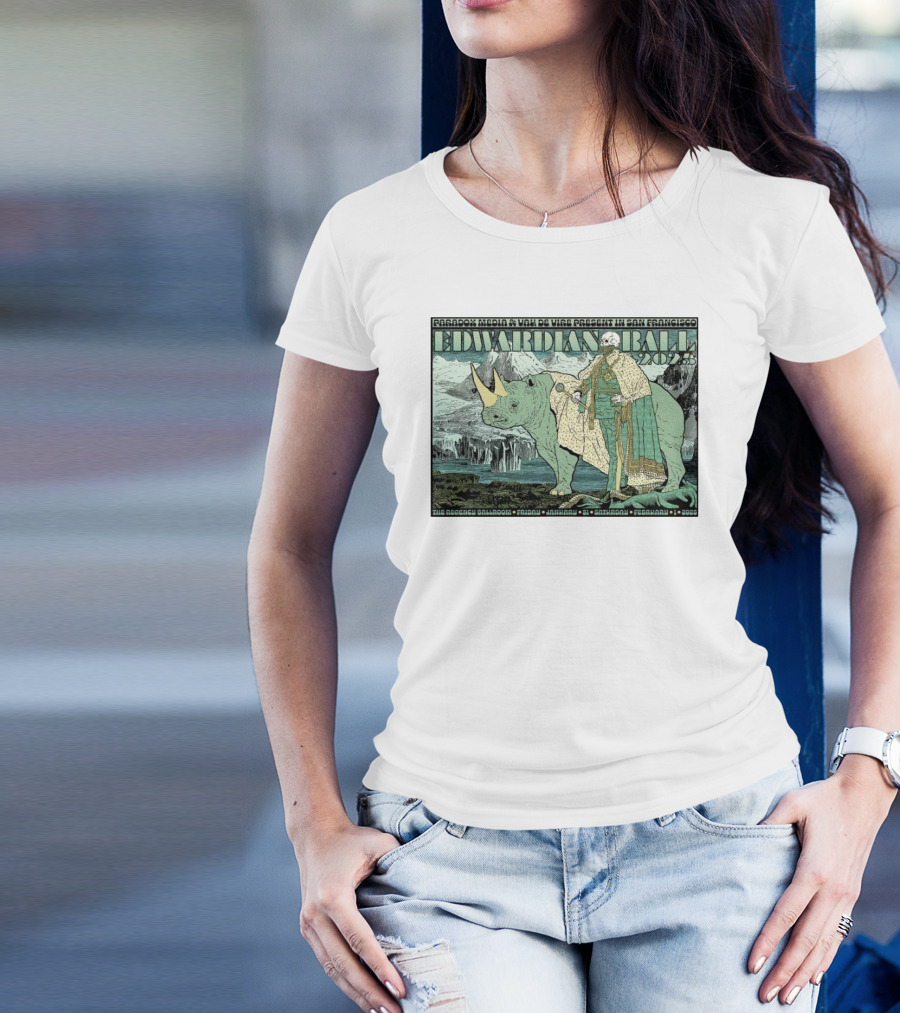 Paradox Media Vau De Vire Edwardian Ball 2025 San Francisco Regency Ballroom Jan 31 Feb 1 T-Shirt