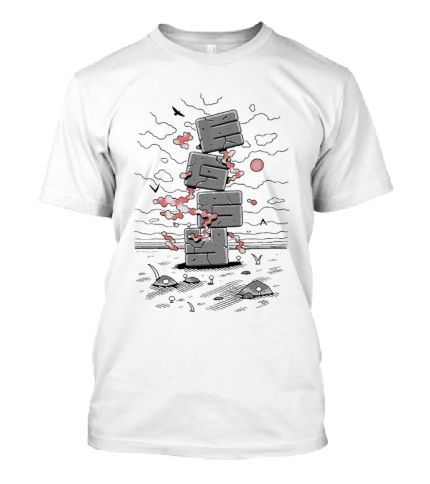 Eggy Here And How Tour 2025 Colorful Music Adventure T-Shirt