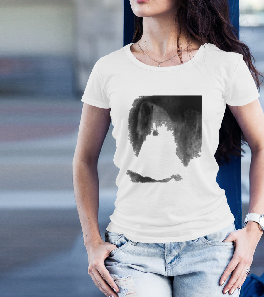 Ethel Cain Perverts Tour Grunge Style Black And White Distressed Print T-Shirt