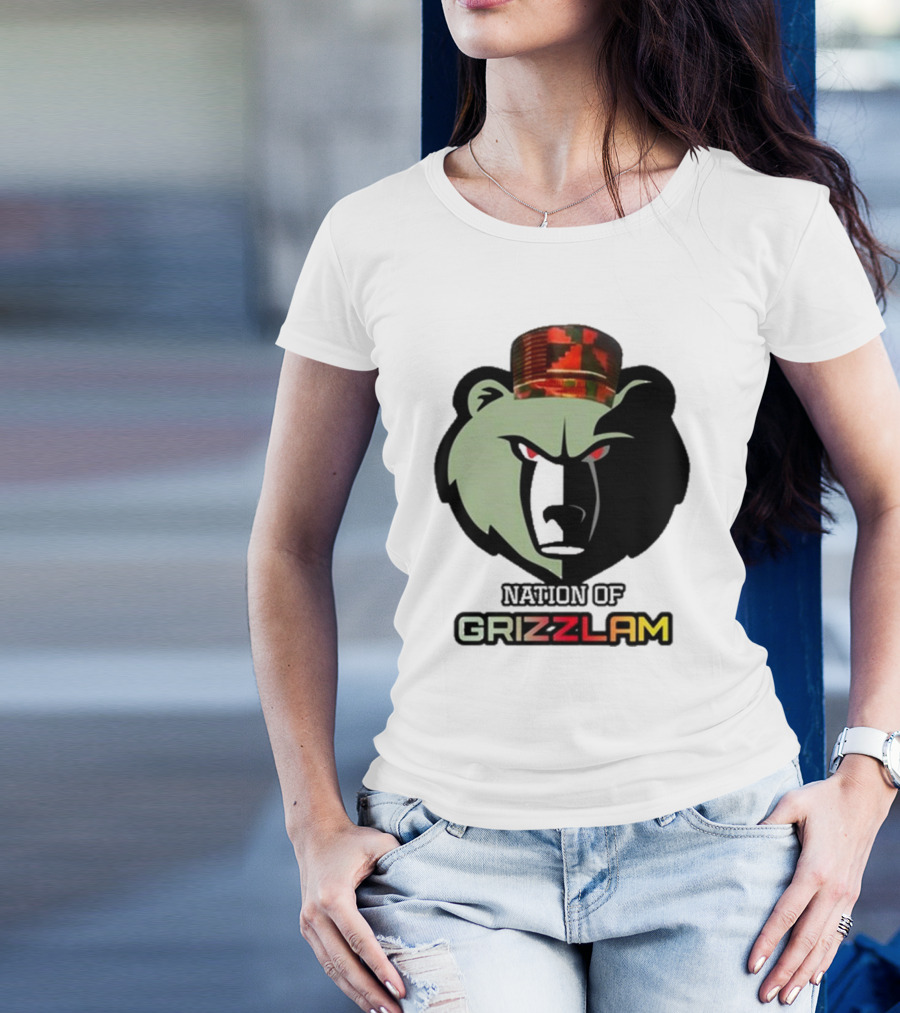 Feralrollypolly Grizzlam Bear Kufi Hat T-Shirt