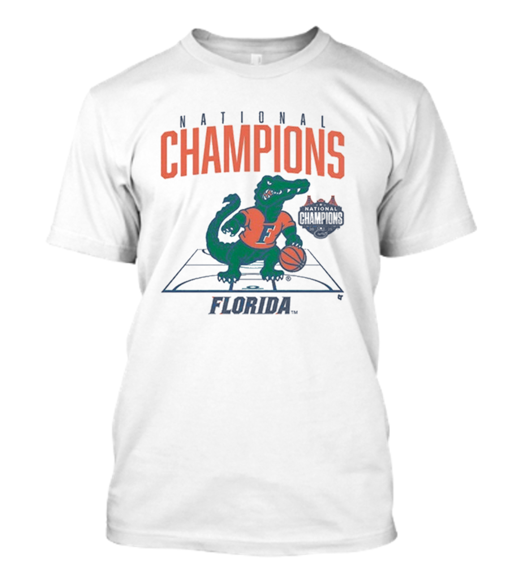 Florida National Champions 2025 Basketball Mascot T-Shirt
