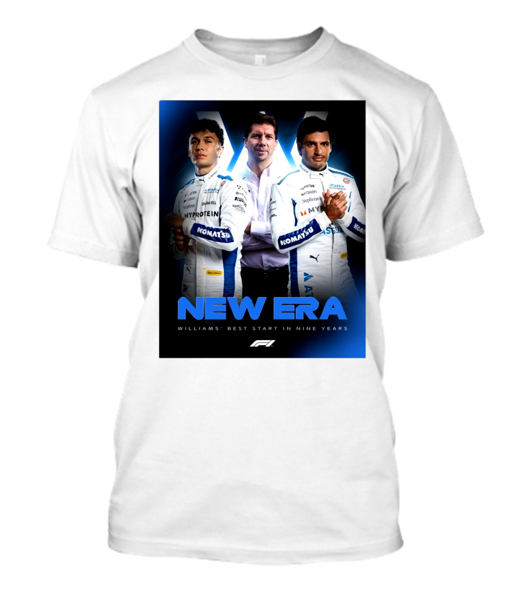 Williams Racing New Era Formula 1 Saudi Arabian Grand Prix Best Start In Nine Years T-Shirt