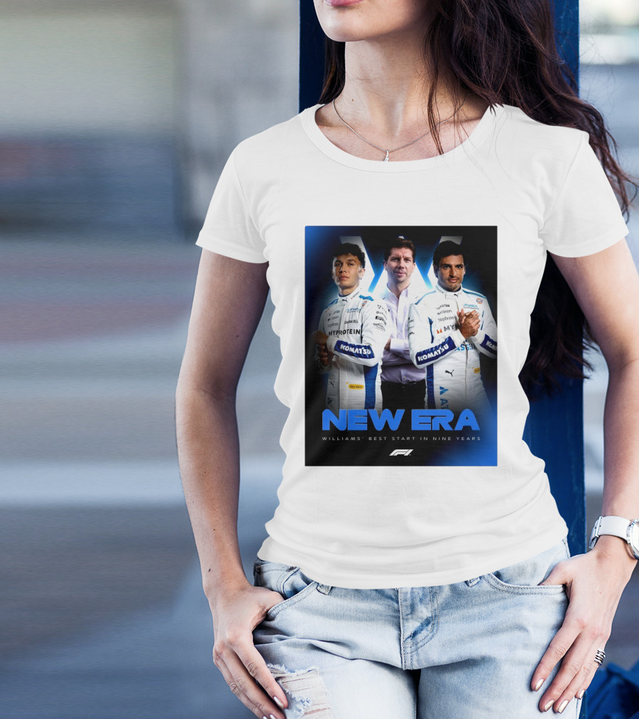 Williams Racing New Era Formula 1 Saudi Arabian Grand Prix Best Start In Nine Years T-Shirt
