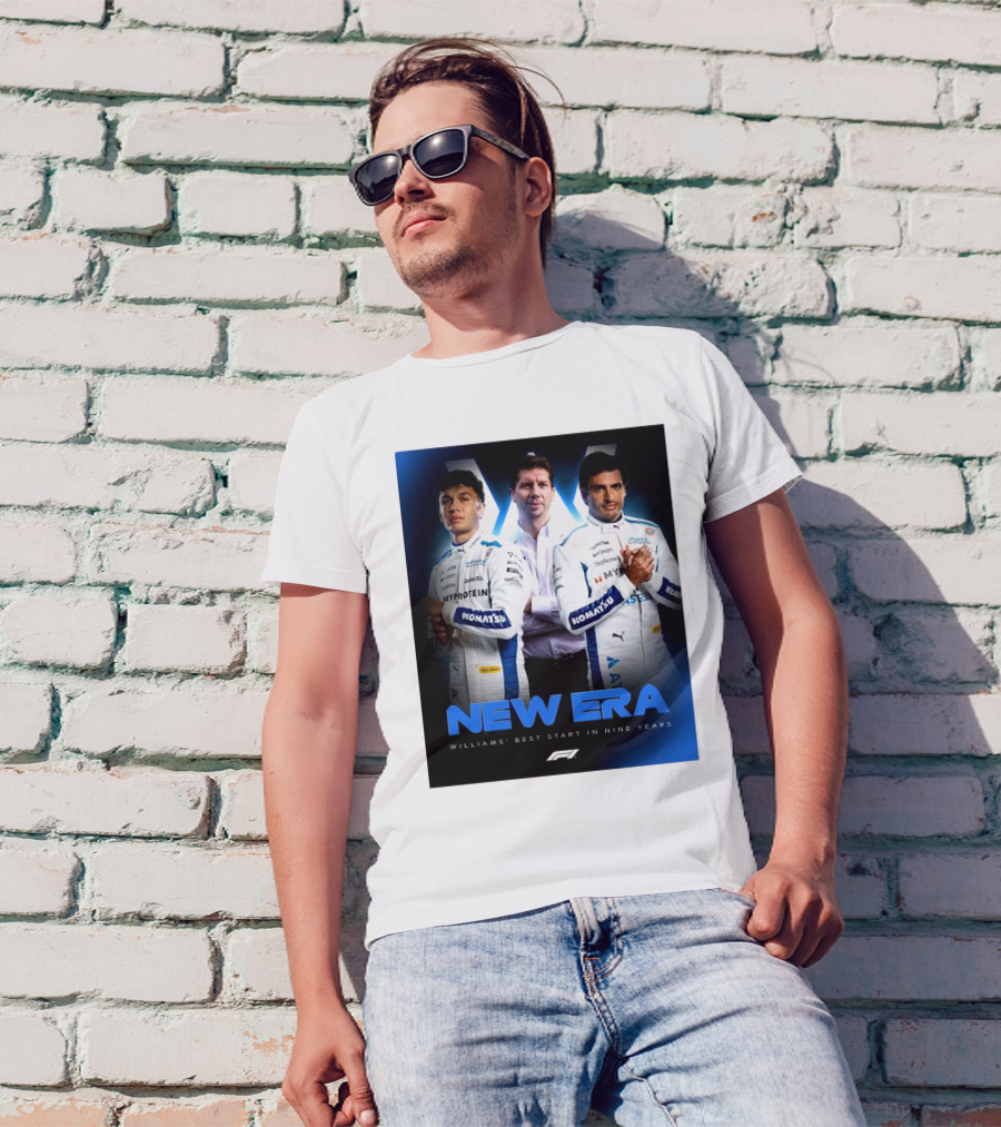 Williams Racing New Era Formula 1 Saudi Arabian Grand Prix Best Start In Nine Years T-Shirt