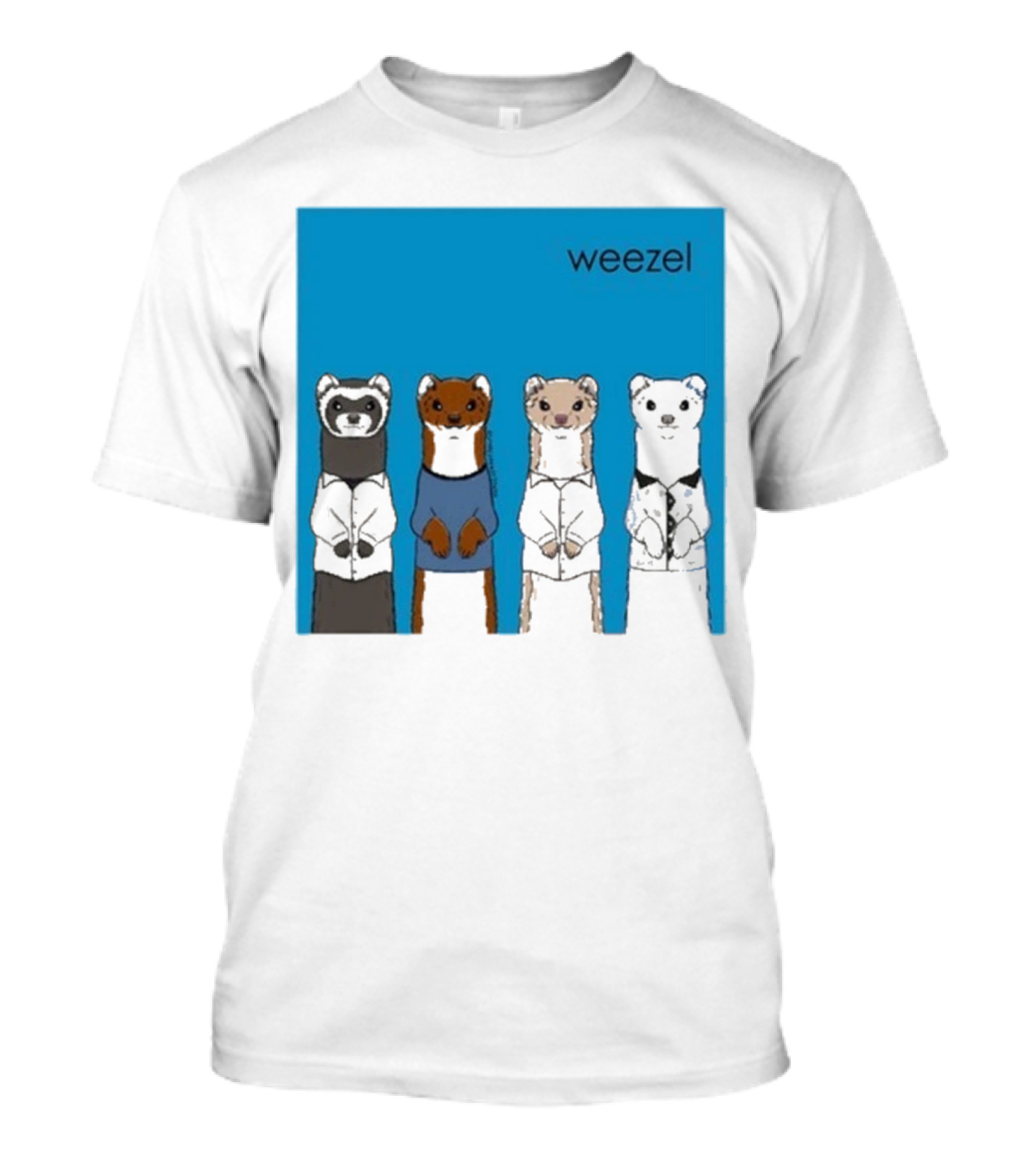 Weezel Future Frenzy Weezel Weasel Fiery Quartet T-Shirt