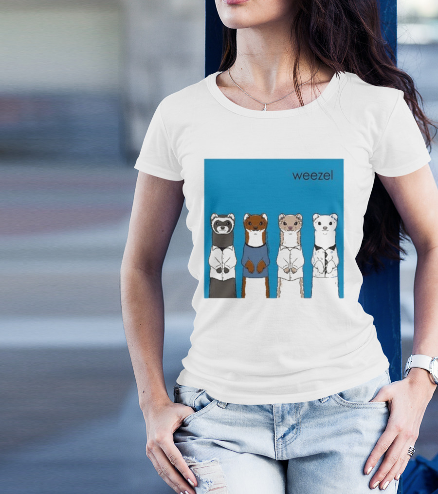 Weezel Future Frenzy Weezel Weasel Fiery Quartet T-Shirt