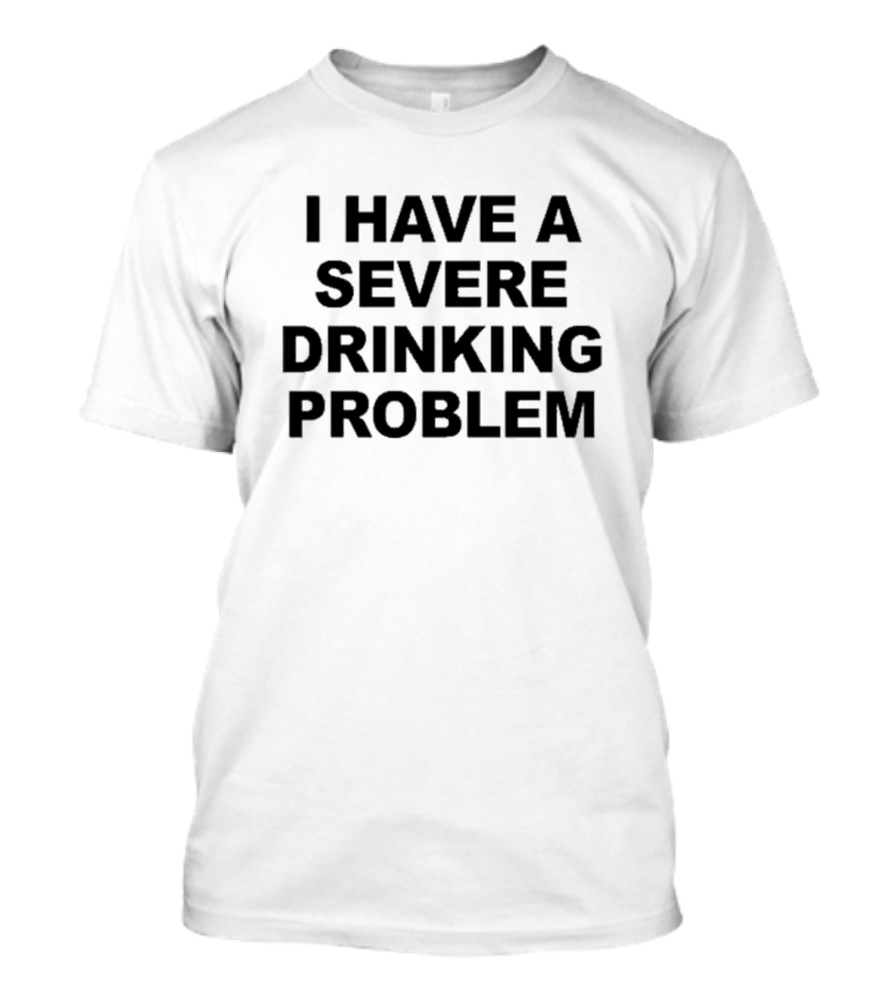 Ghoul I Have A Severe Drinking Problem Halloween Humor T-Shirt