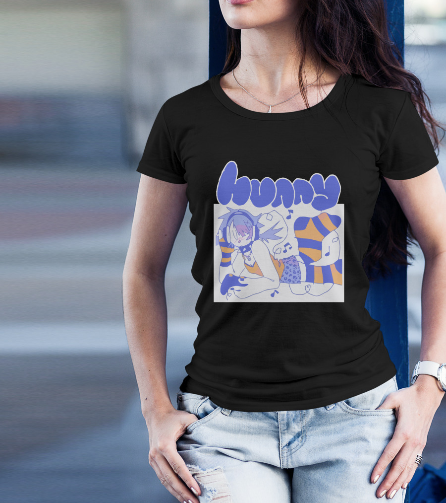 Hunny Xbox Luvr Music Gamer Aesthetic T-Shirt