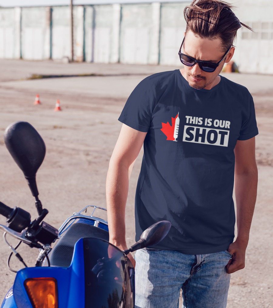THIS IS OUR SHOT Canada Maple Syringe Ryan Reynolds T-Shirt