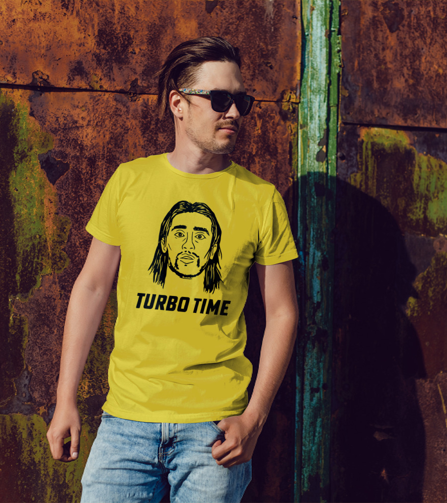 Turbo Time Alex Morgan Hairstyle Iconic Yellow T-Shirt