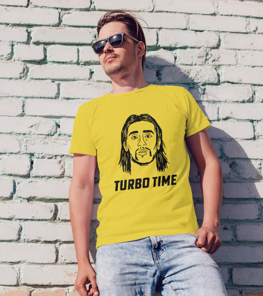 Turbo Time Alex Morgan Hairstyle Iconic Yellow T-Shirt