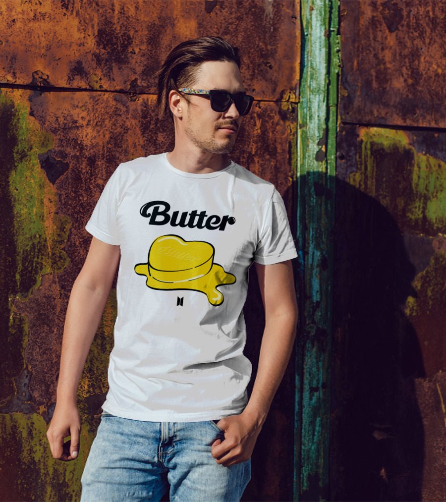 BTS Butter Melting Heart T-Shirt