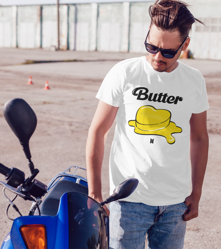 BTS Butter Melting Heart T-Shirt