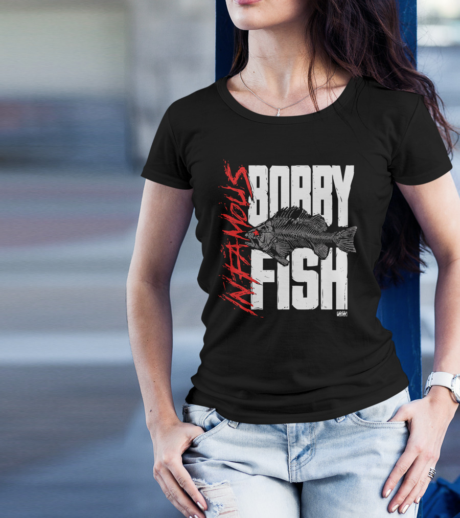 Bobby Fish Infamous AEW Red Star T-Shirt