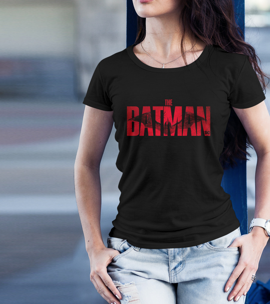 The Batman Red Logo DC Comics T-Shirt