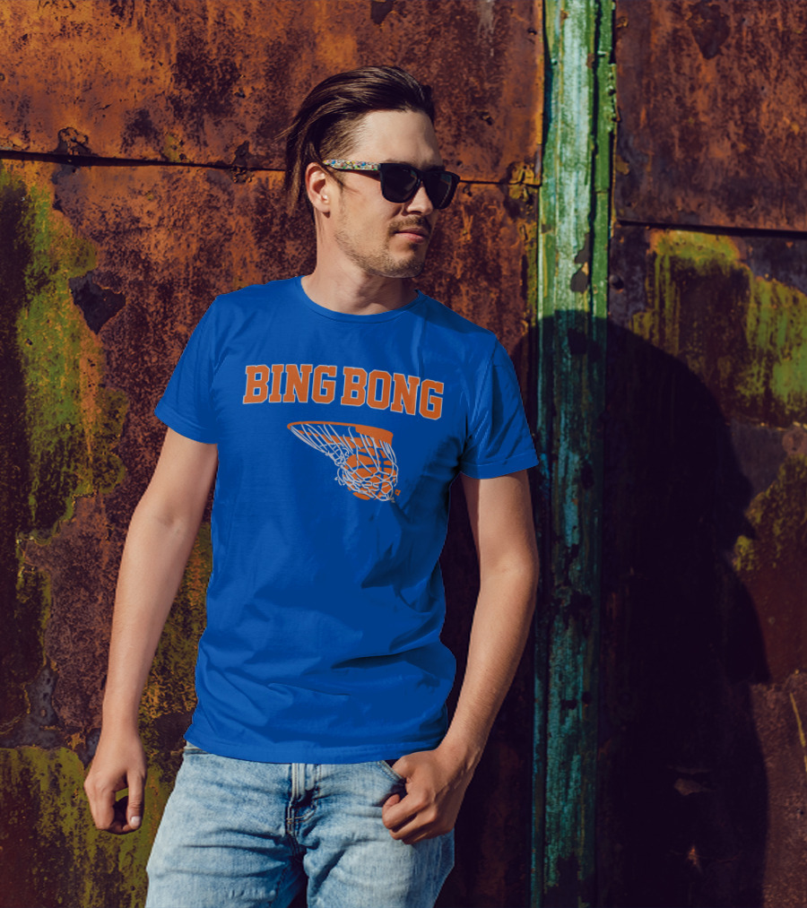 Bing Bong New York Basketball Net T-Shirt