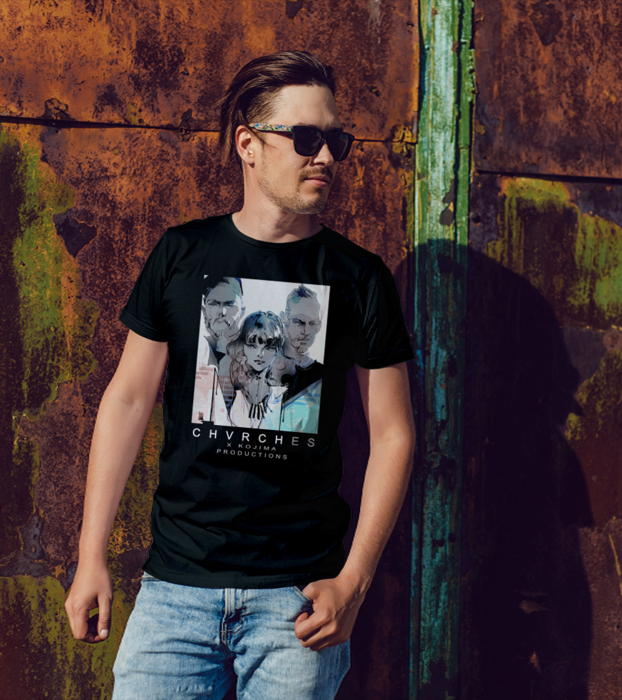 CHVRCHES X Kojima Productions Death Stranding Collaboration T-Shirt