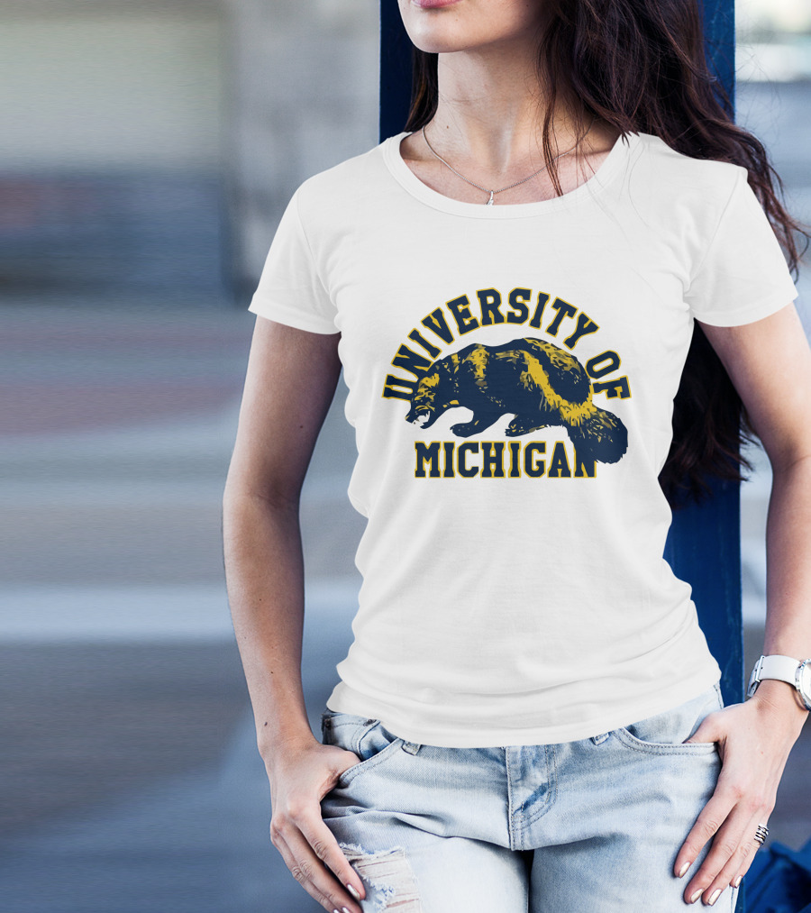 University Of Michigan Wolverines Vintage Wolverine T-Shirt
