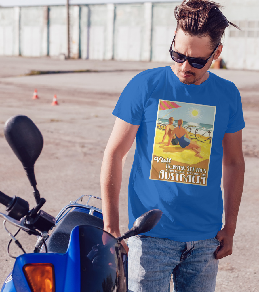 Visit Howard Springs Totally Voluntary Relocation Camp Australia T-Shirt