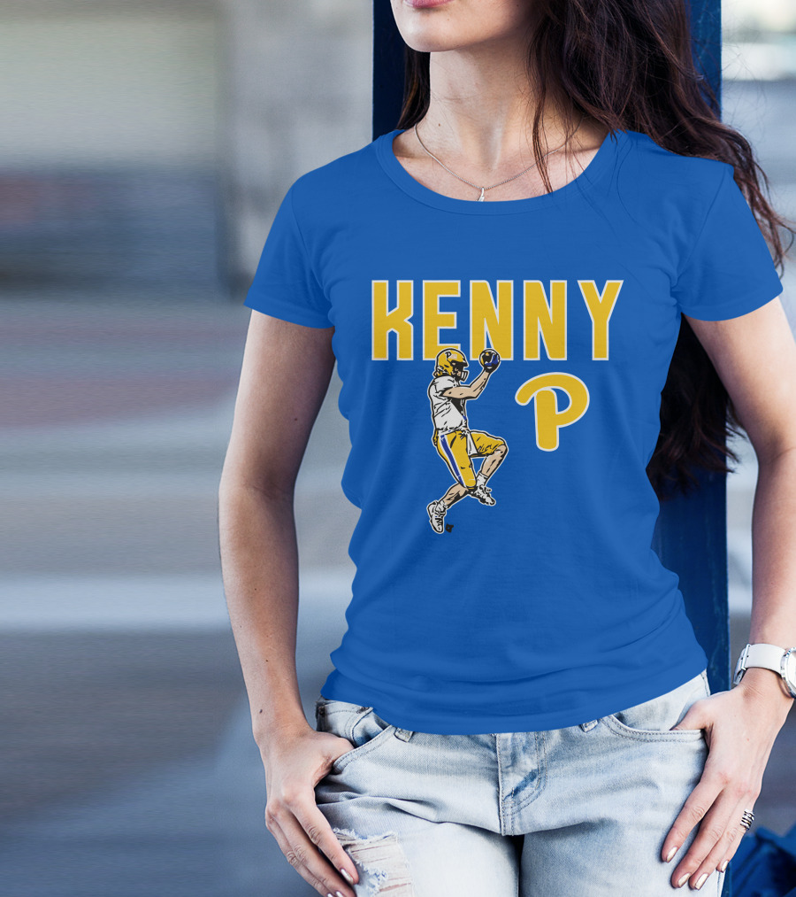 Kenny Pickett P Football Catch Pitt Jumper T-Shirt