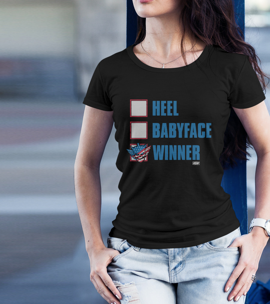 Cody Rhodes Heel Babyface Winner AEW American Eagle T-Shirt